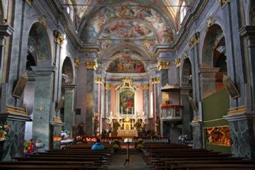 Interno della parrocchiale (Foto di Alessandro Vecchi)